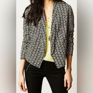 Anthropologie Black/White Blazer
